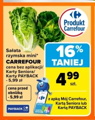 Sałata rzymska Carrefour