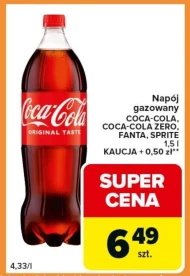 Napój gazowany Coca-Cola