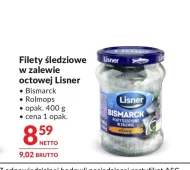 Filety śledziowe Lisner