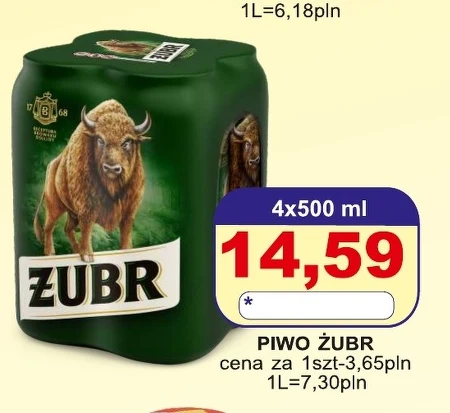 Пиво Żubr