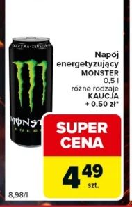 Napój energetyczny Monster