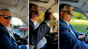 Viktor Orban tańczący do piosenki o Fideszu