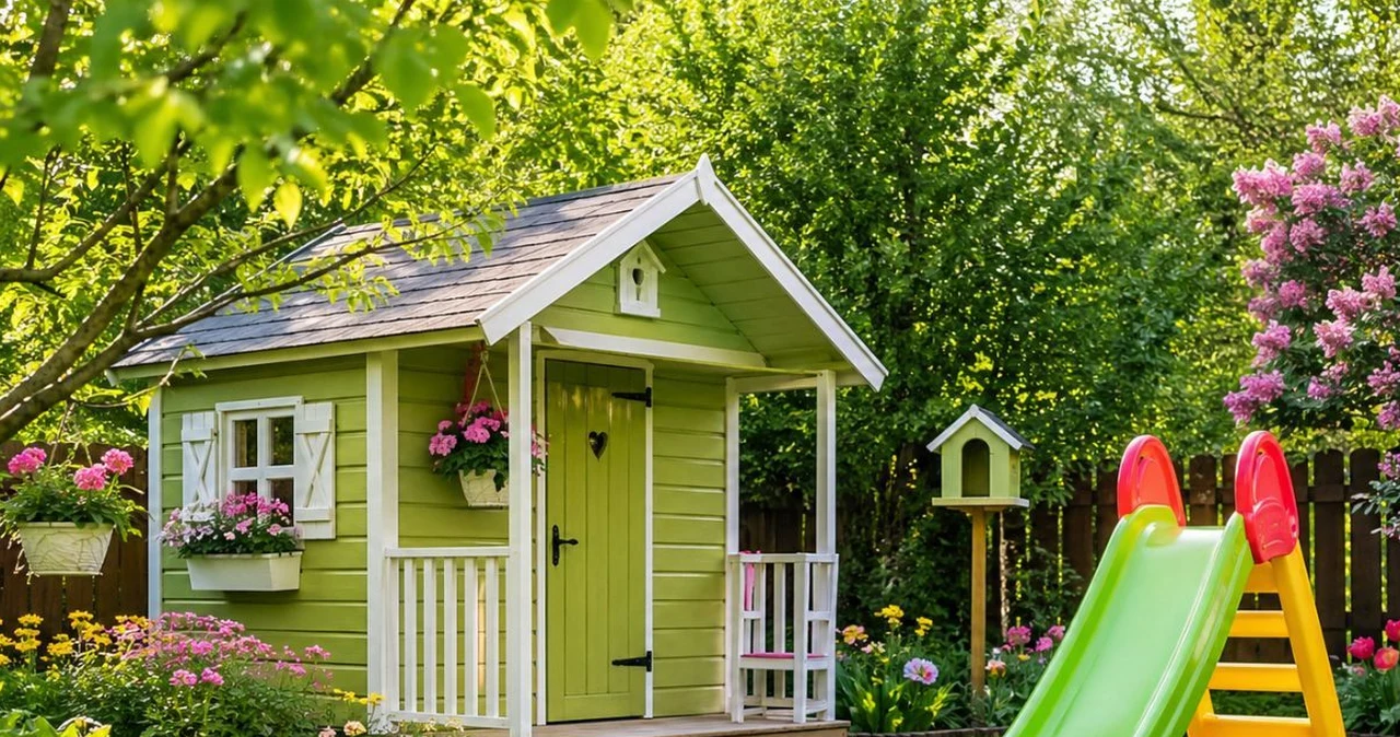 Plac zabaw w ogrodzie dla dziecka — jak urządzić na majówkę?