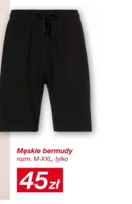 Bermudy męskie