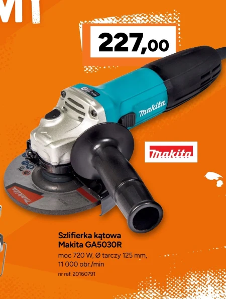 Кутова шліфувальна машина Makita