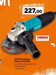 Кутова шліфувальна машина Makita