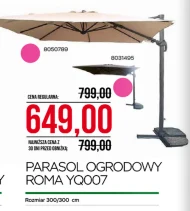 Parasol ogrodowy