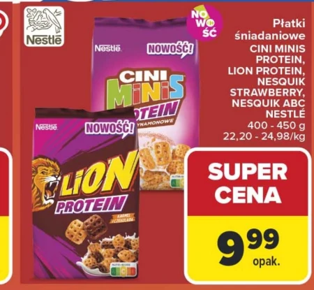 Сухі сніданки Nestle