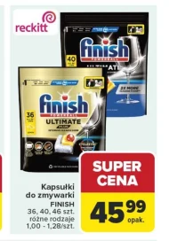 Kapsułki do zmywarki Finish