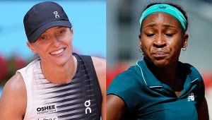 Decydował się awans Świątek w rankingu. Było już 4:1 dla Gauff w 3. secie