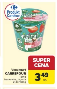 Йогурт Vege Carrefour