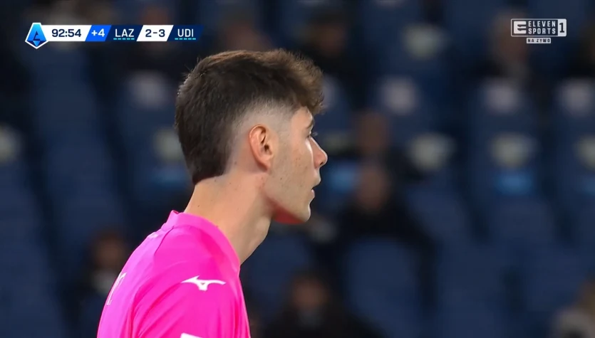 Emocjonująca końcówka meczu SS Lazio - Udinese Calcio. WIDEO (Eleven Sports)