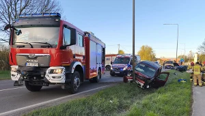 Tragiczny w skutkach wypadek na drodze krajowej nr 55. Nie żyje 56-latek