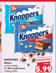 Baton orzechowy Knoppers