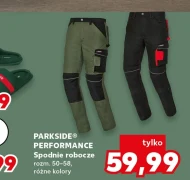 Spodnie robocze Parkside