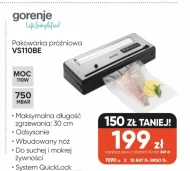 Pakowarka próżniowa Gorenje