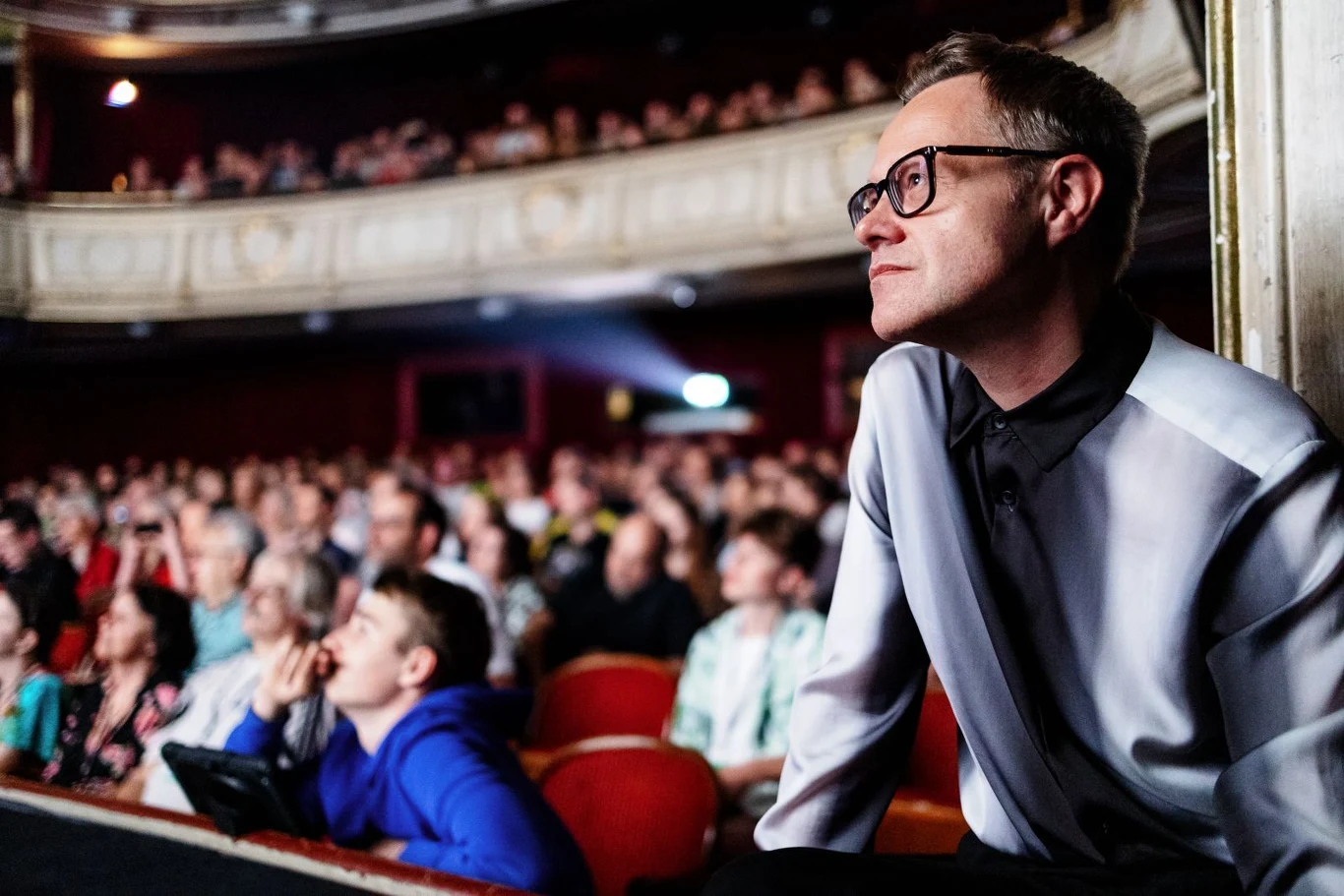Łukasz Maciejewski - polski dyrektor programowy Kina na Granicy w cieszyńskim Teatrze im. Adama Mickiewicza