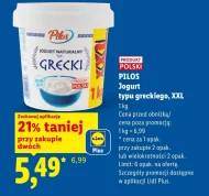 Jogurt typu greckiego Pilos