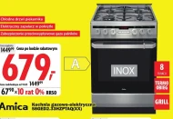 Kuchenka gazowo-elektryczna Amica