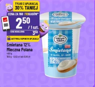 Śmietana Mleczna Polana