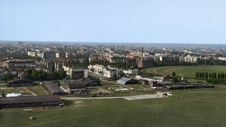 Lotnisko mokotowskie na początku lat 30. XX wieku