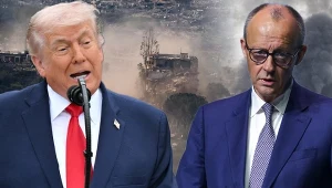Merz skrytykował Trumpa, ten odpowiada. "Nie wie, o czym mówi"