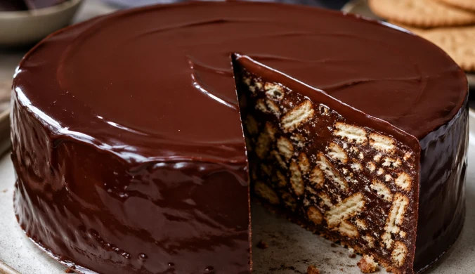 Chocolate biscuit cake