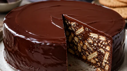 Chocolate biscuit cake