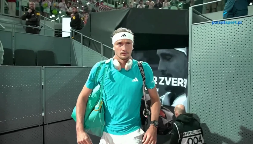 Alexander Zverev - Jakub Mensik. Skrót meczu. WIDEO