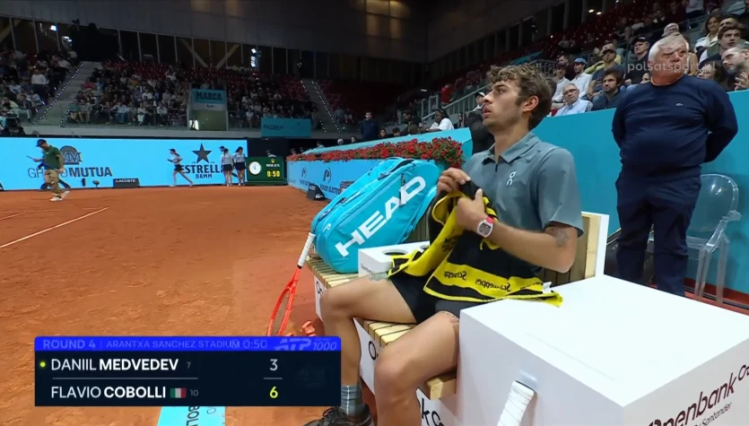 Daniil Medvedev - Flavio Cobolli. Skrót meczu. WIDEO