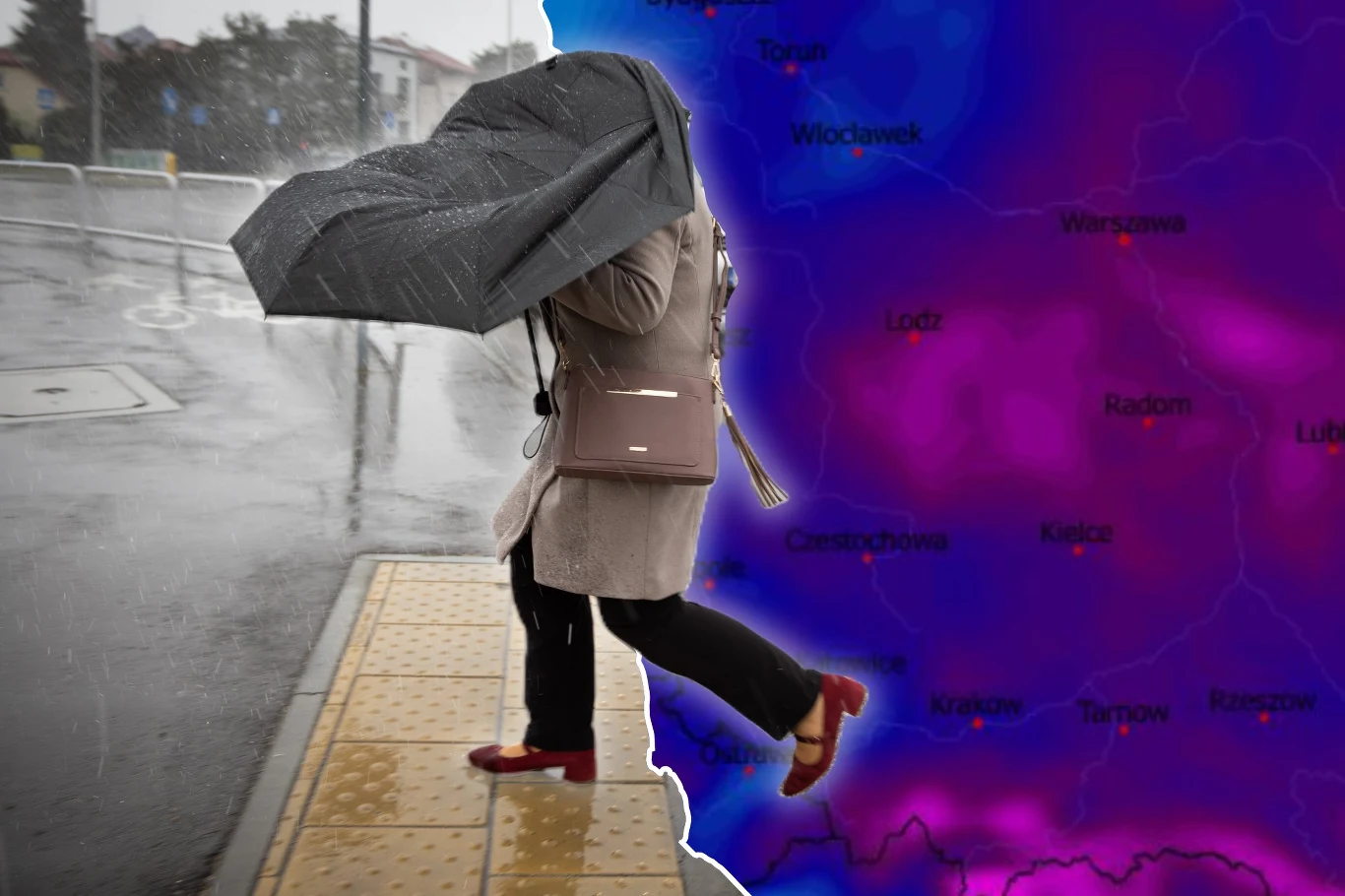 Miejscami na północy i wschodzie może popadać słaby deszcz lub deszcz ze śniegiem - wynika z prognozy pogody IMGW na środę Przelotne opady deszczu i deszczu ze śniegiem w Polsce. W środę mogą wystąpić na południu i wschodzie