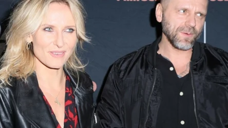 Patrycja Markowska z mężem