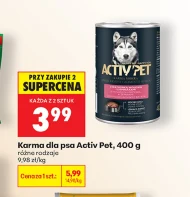 Karma dla psa Activ Pet