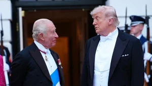 Spotkanie Karola III z Donaldem Trumpem