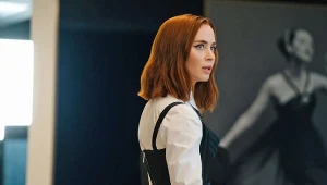 Emily Blunt w scenie z filmu "Diabeł ubiera się u Prady 2"
