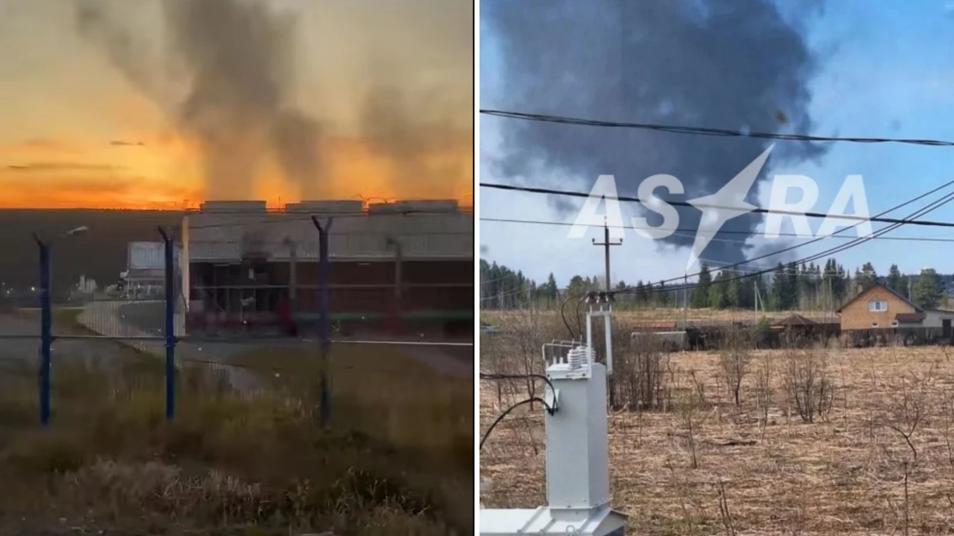 Ataki dronowe na rosyjskie rafinerie Ukraiński atak na rosysjkie zakłady