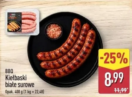 Білі сосиски BBQ