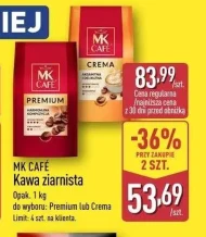 Kawa ziarnista MK Cafe