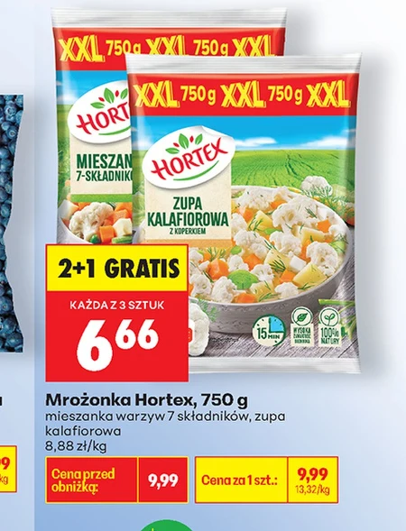 Заморожений суп Hortex