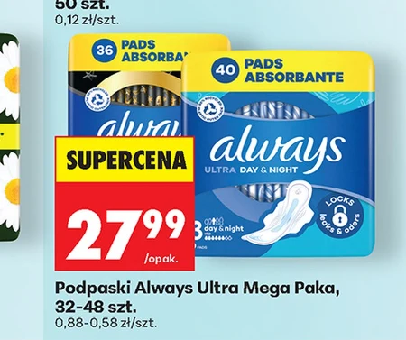 Гігієнічні рушники Always