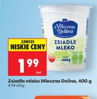Zsiadłe mleko Mleczna Dolina