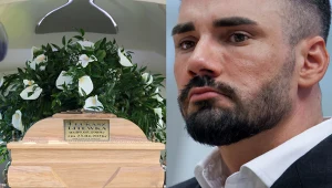 Trwa pogrzeb Łukasza Litewki. Tłumy ludzi żegnają 36-letniego działacza