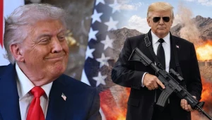 Donald Trump zwrócił się do Iranu, dołączył przerobione zdjęcie