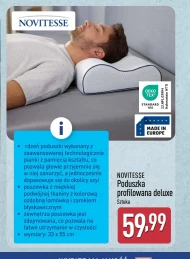 Poduszka ergonomiczna Novitesse