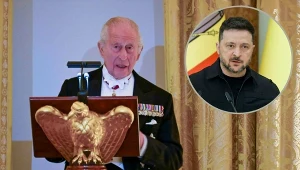 Zełenski zareagował na słowa króla Karola III w Kongresie