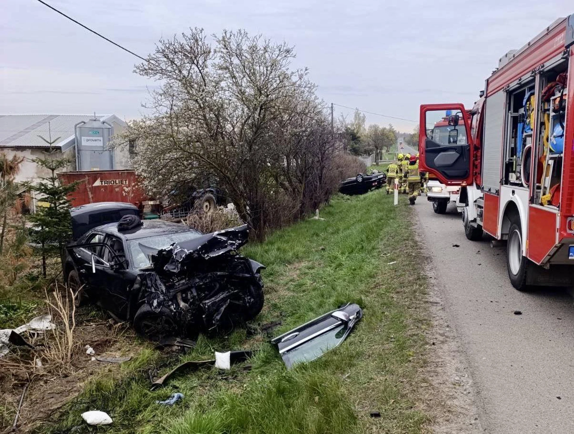 Tragiczny wypadek na Pomorzu – brak pierwszeństwa przyczyną śmierci dwóch osób na DK91
