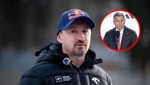 Adam Małysz, w miniaturze Radosław Piesiewicz