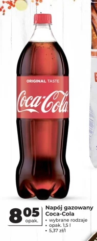 Napój gazowany Coca-Cola