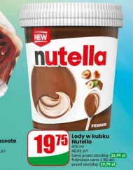 Lody Nutella
