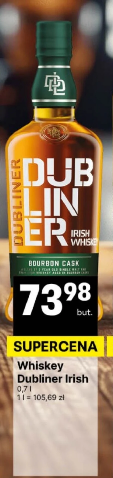 Віскі Dubliner Irish